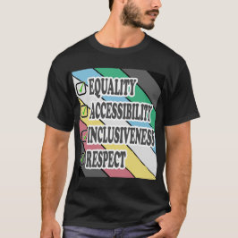 handicap pride-GELIJKHEID TOEGANKELIJKHEID T-shirt