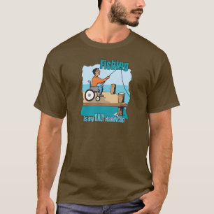 Handicap Rolstoel Gevist T-shirt