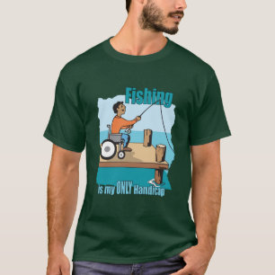 Handicap Rolstoel Gevist T-shirt