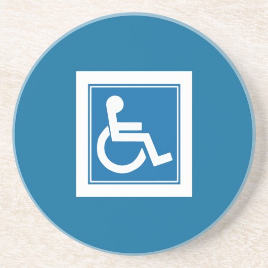 Handicap Sign Onderzetter (Voorkant)