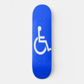 Handicap Sign Skateboard (Voorkant)