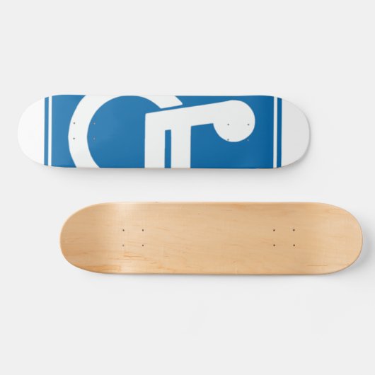 Handicap Sign Skateboard (Horizontaal)