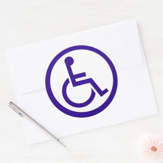 Handicap Sticker (Envelop)