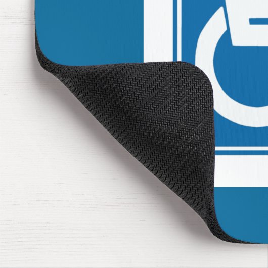 Handicap-teken Muismat (Hoek)