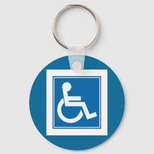 Handicap-teken Sleutelhanger