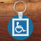 Handicap-teken Sleutelhanger (Voorkant)