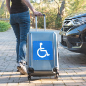 Handicap-teken Sticker (Koffer Insitu)