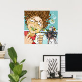 handicap, zwarte tandenfee, jongen, speelgoed, sno poster (Thuiskantoor)