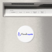 Handicapabel (rolstoel) magneet (Insitu (Vaatwasser))