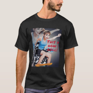 Handicapabele gehandicapte rolstoel H T-shirt