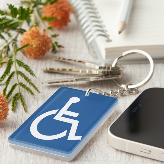 Handicapped Sleutelhanger (Voorkant Rechts)