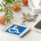 Handicaptborden Sleutelhanger (Zijkant)