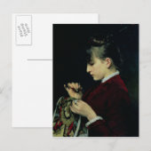 Handicraft, 1887 briefkaart (Voorkant / Achterkant)