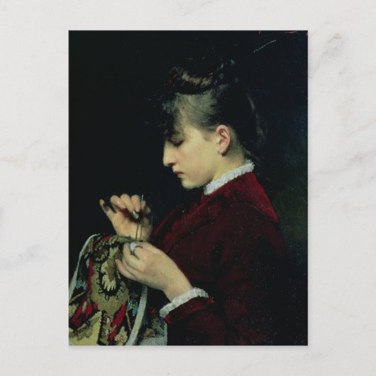 Handicraft, 1887 briefkaart (Voorkant)