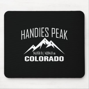 Handies Peak Colorado Klimmen Summit Club Buiten Muismat