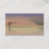 Handig aangepast Visitekaartje voor genezingskalm (Achterkant)