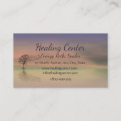 Handig aangepast Visitekaartje voor genezingskalm (Voorkant)