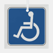 Handig Glas Ornament (Achterkant)