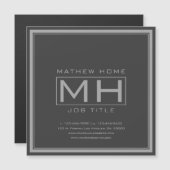 Handig grijs en donkergrijs (Voorkant / Achterkant)