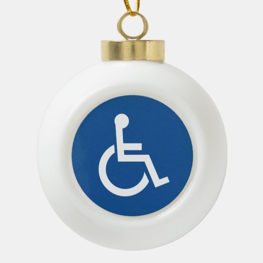 Handig Keramische Bal Ornament (Voorkant)