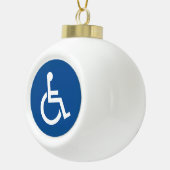 Handig Keramische Bal Ornament (Rechts)