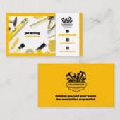Handig Man | Bouw | Contractant Visitekaartje (Voorkant / Achterkant)