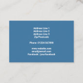 Handig Man Carpenter Visitekaartje (Achterkant)