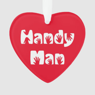Handig Man T-shirt Ornament