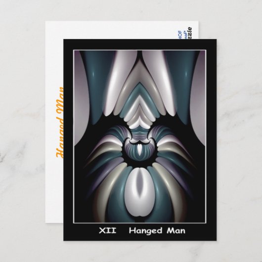 Handig Man Tarot-kaart Briefkaart (Voorkant / Achterkant)