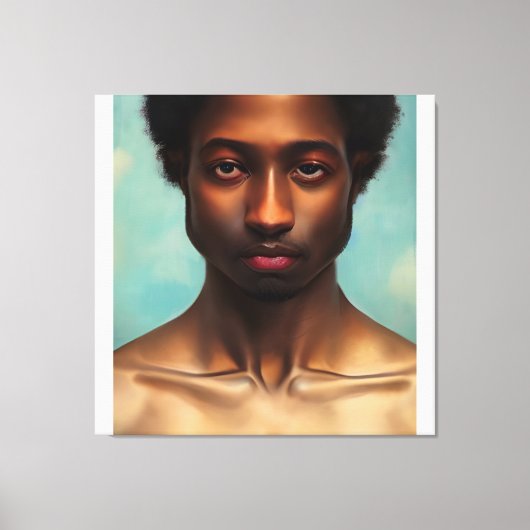 Handig Man uit de renaissance-periode Canvas Afdruk (Voorkant)