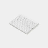Handig memo post-it® notes (Schuin)