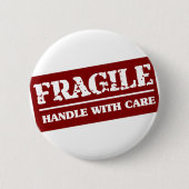 Handig omgaan ronde button 5,7 cm (Voorkant)