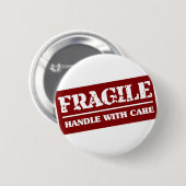 Handig omgaan ronde button 5,7 cm (Voorkant /achterkant)