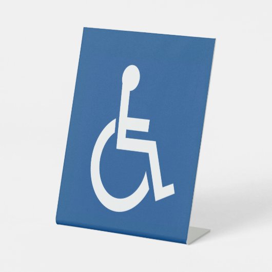 Handig Reclamebord Met Voetstuk (Voorkant)