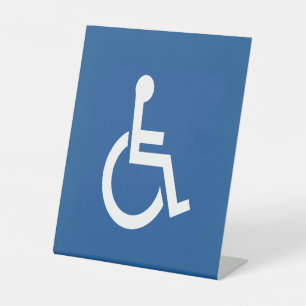 Handig Reclamebord Met Voetstuk