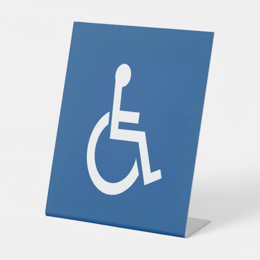 Handig Reclamebord Met Voetstuk (Voorkant)