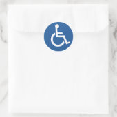 Handig Ronde Sticker (Tas)