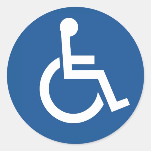 Handig Ronde Sticker (Voorkant)