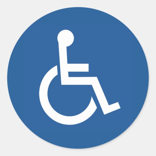 Handig Ronde Sticker (Voorkant)