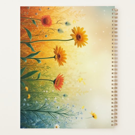 Handige agenda met dagelijkse planners (Achterkant)