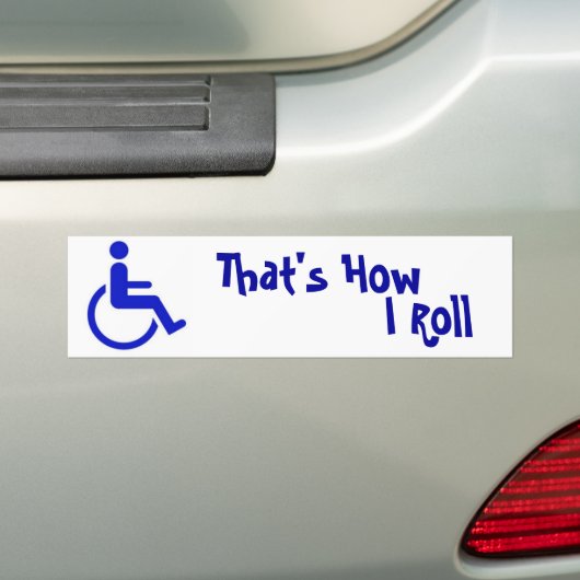 Handige Bumpersticker (Op auto)