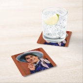 handige cowboy met sigaret kartonnen onderzetters (Insitu)