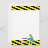 Handige Fix it Boys Birthday Uitnodiging (Achterkant)