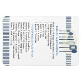 Handige Keukengids voor recepten Magneet (Horizontaal)