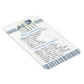 Handige Keukengids voor recepten Magneet (Rechterzijde)