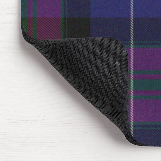 Handige Paarse Pride uit Schotland Tartan Pset Muismat (Hoek)
