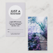 handige padaanwijzingskaart afsprakenkaartje (Voorkant / Achterkant)