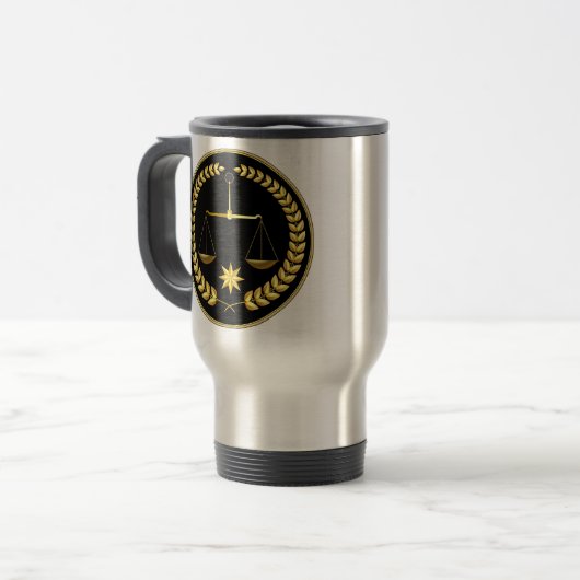 Handige persoonlijke advocaat geeft ideeën Mok (Voorkant links)