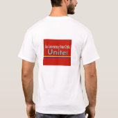Handige winkelbedekking t-shirt (Achterkant)