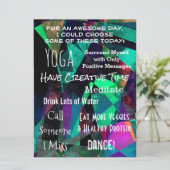 Handige zelfmotiverende herinneringen voor een Gew (Staand voorkant)